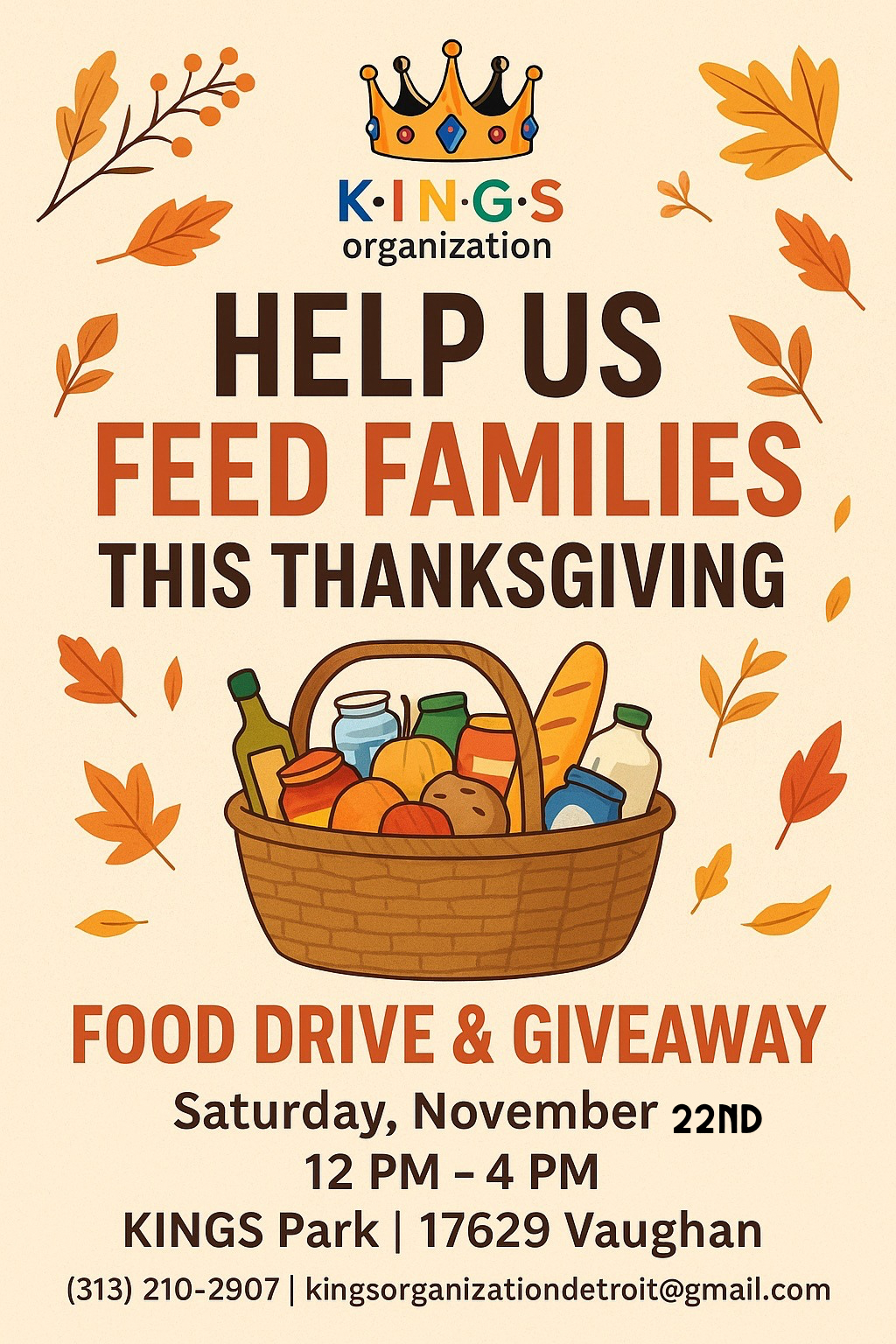 Food Drive Flyer